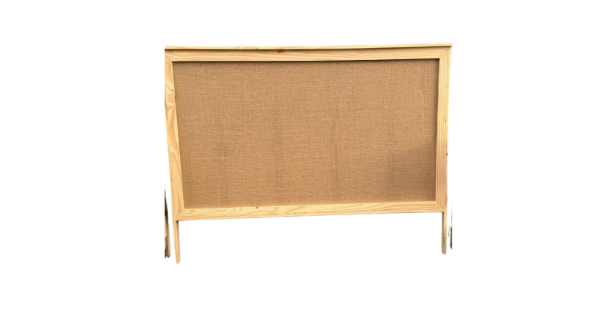 Producto - Respaldo Cama / Sommier 2 Plazas Arpillera En Pino Macizo