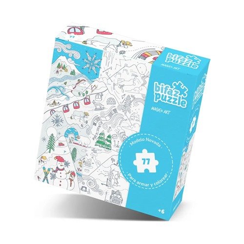 Producto - ROMPECABEZAS BIFAZ NEVADA PUZZLE - 77 PIEZAS