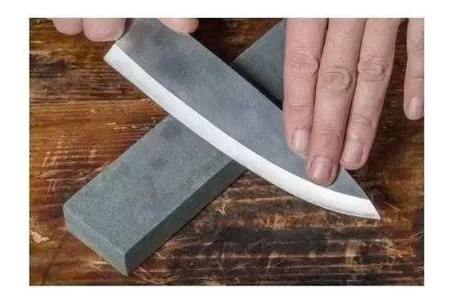 Producto - Piedra Para Afilar Cuchillos Afiladora Doble Faz Carnic