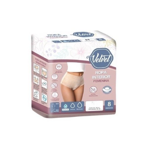 Producto - Ropa interior Velvet femenina 8u.