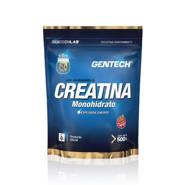 Producto - Creatina Monohidrato 500 Grs Gentech Sin Tacc