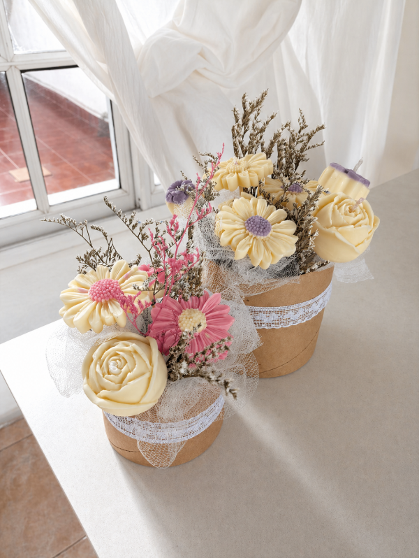 Producto - Bouquets de Flores de Cera Mediano