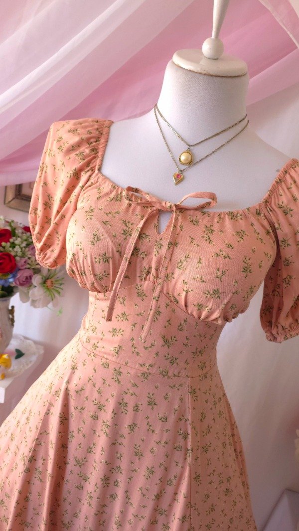 Producto - Vestido Caroline Rosa Estampado! IMPORTADO NUEVO - 2