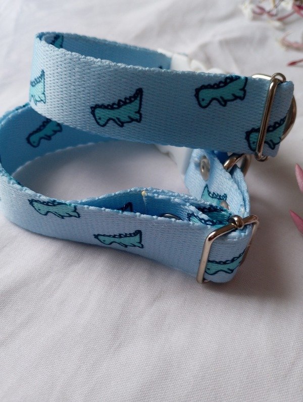 Producto - Collar Dino Baby Blue - 4
