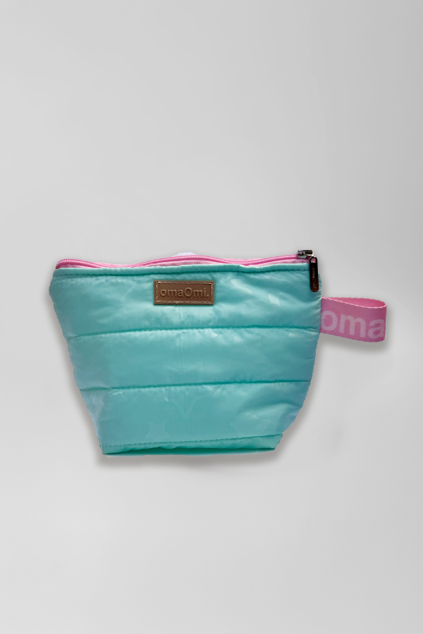 Producto - Neceser Julita verde con rosa