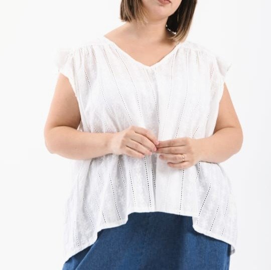 Producto - Blusa broderie volados 6964