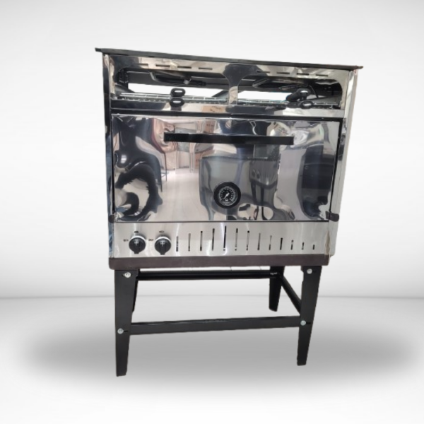 Producto - HORNO PIZZERO 6MOLDES CON PLANCHA