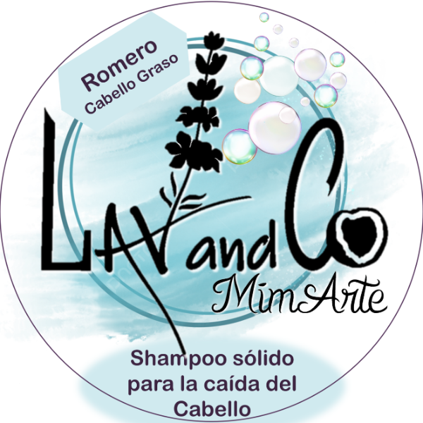 Producto - Shampoo sólido Romero para la caída del cabello (Cabello Graso)