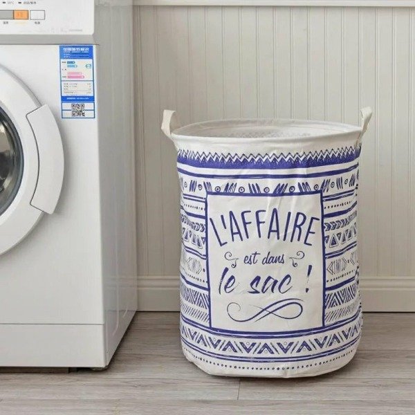 Producto - Cesto para ropa AZUL