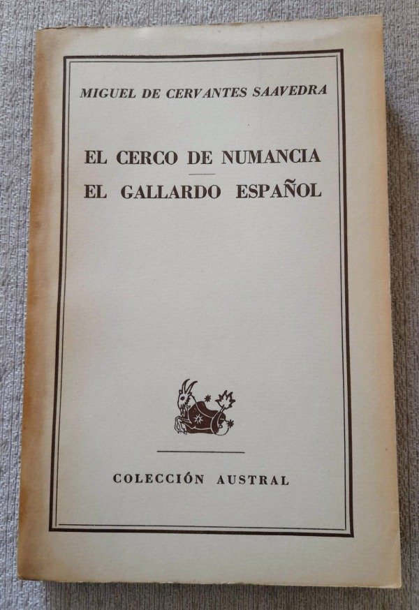 El Cerco De Numancia - Miguel De Cervantes - Colección Austral #774 ...