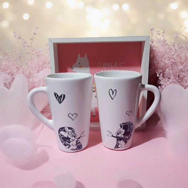 Producto - CHOCOLATERA DÚO MINNIE Y MICKEY X2
