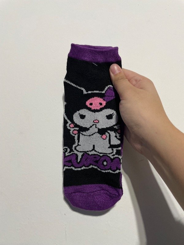 Soquete adulto Kuromi negro