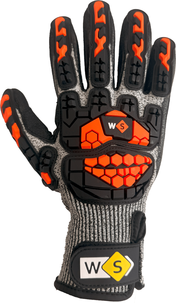 Producto - Guante anticorte, Tejido HPPE, baño nitrilo arenoso, anti-impacto - TX5000 WS