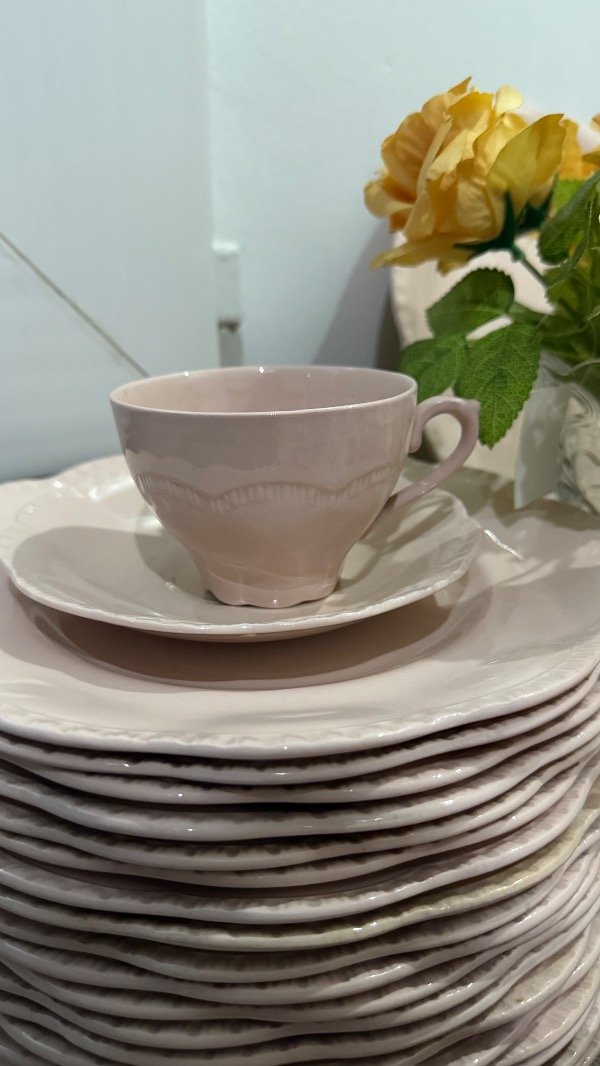 Producto - Dúo de té meakin rosa