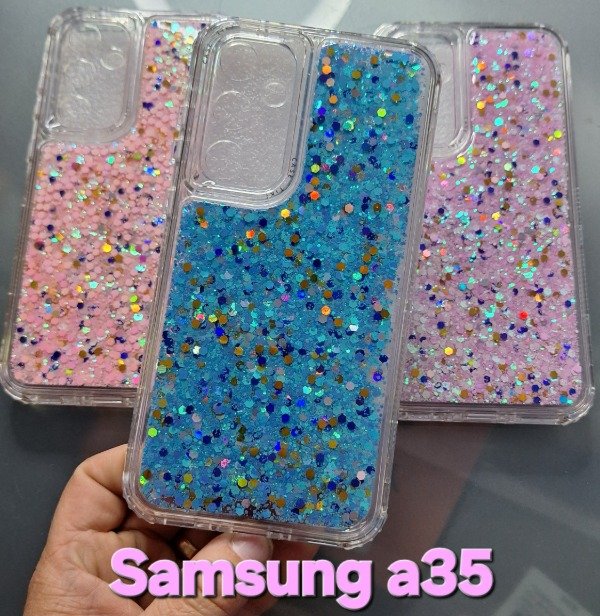 Producto - Fundas glitter 360. Samsung a35