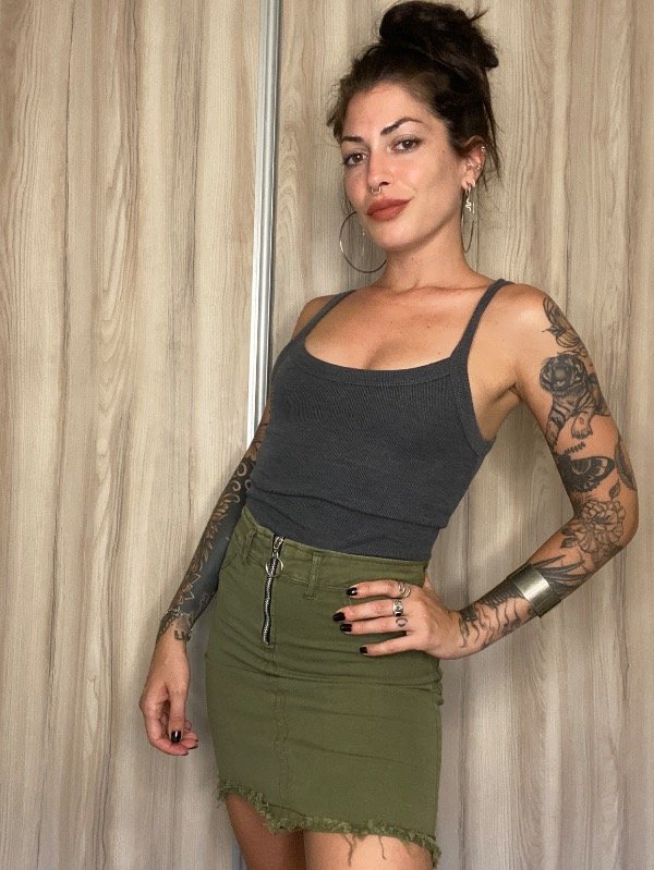 Producto - Pollera Verde T.34/36