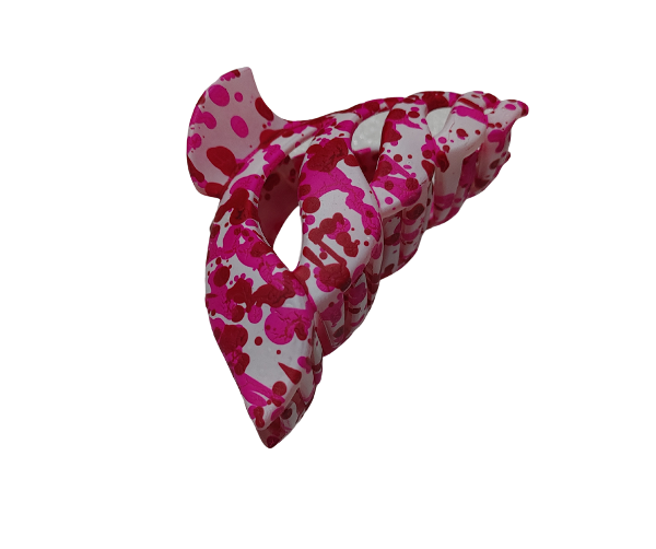 Producto - Broche Para Pelo Forma Delfin Marmolado mediano 9x5 cm Para Mujer X Unidad - 1