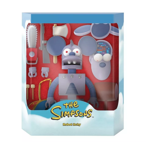 Producto - SUPER 7 ULTIMATE THE SIMPSON ROBOT ITCHY ROBOT DALY