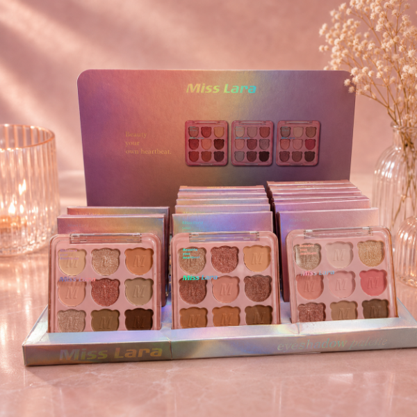 Producto - SOMBRA PALETA MAKE UP PROFESSIONAL 9 COLOR MISS LARA MS591