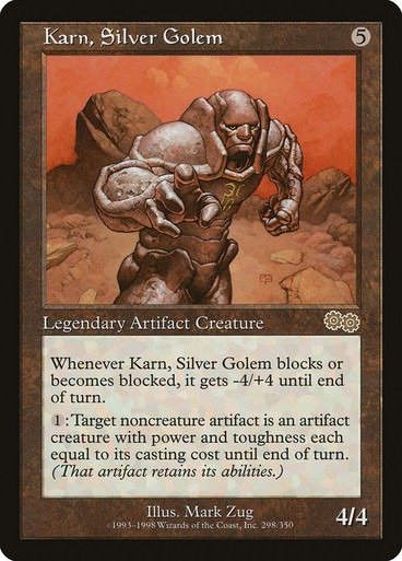 Producto - Karn, Silver Golem (Japanese)