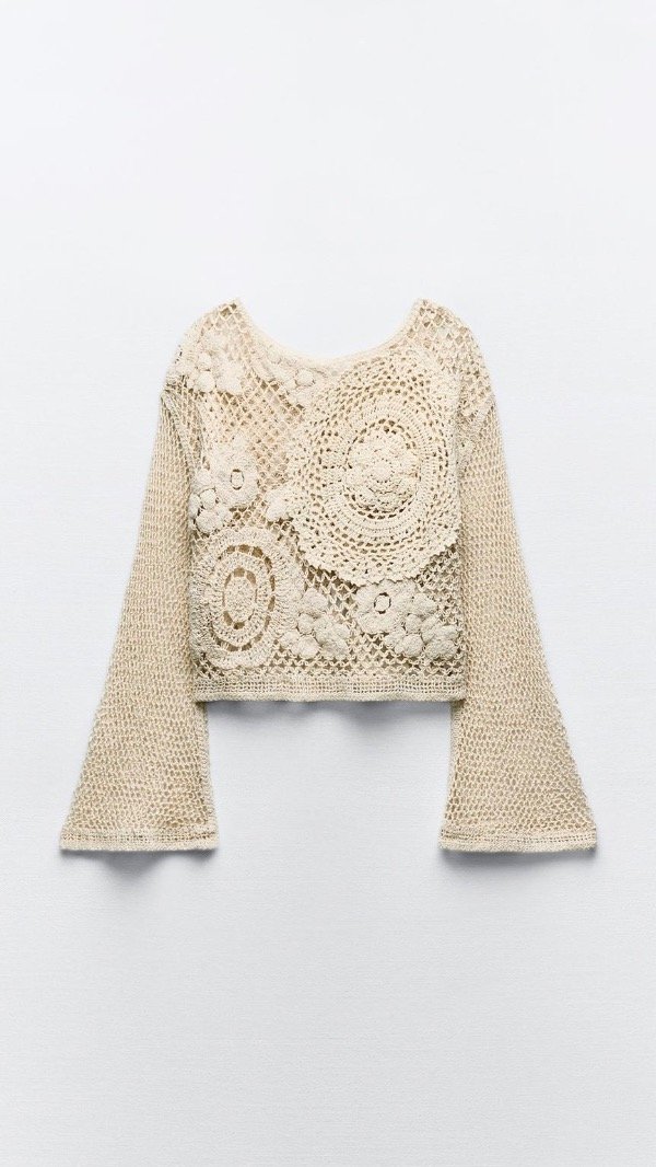 Producto - Top de crochet Zara TS - 11