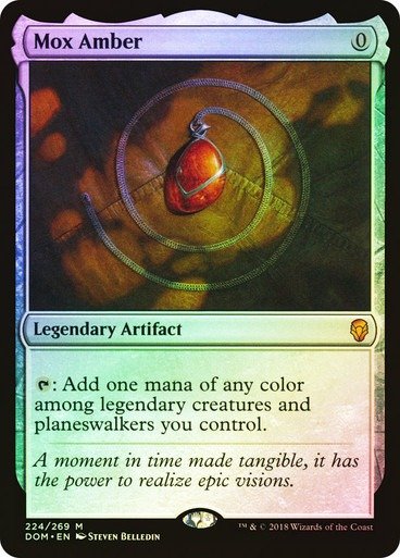 Producto - Mox Amber (Foil)
