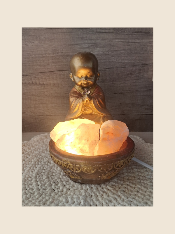 Producto - Lampara de sal buda rezando III
