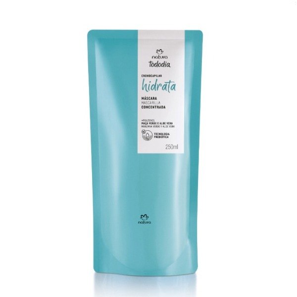 Producto - Repuesto Máscara Concentrada Hidratante Manzana Verde y Aloe Vera 250 ml