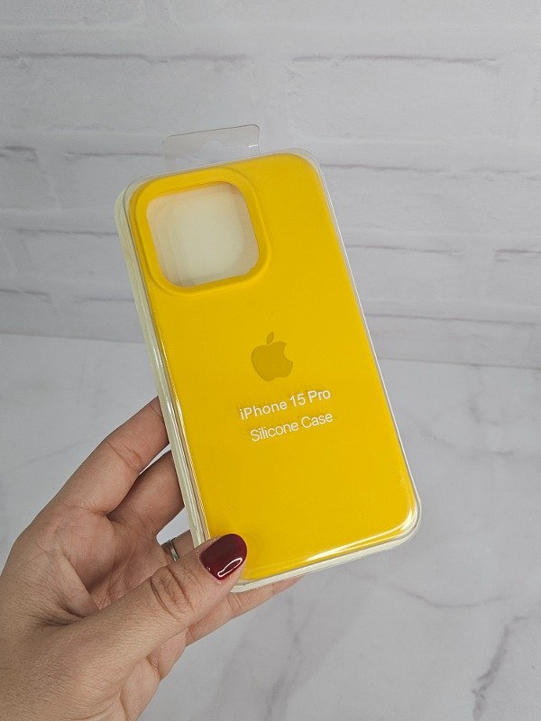Producto - SILICONE CASE AMARILLO OSCURO