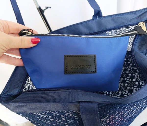 Producto - PORTACOSMETICO COLOR AZUL