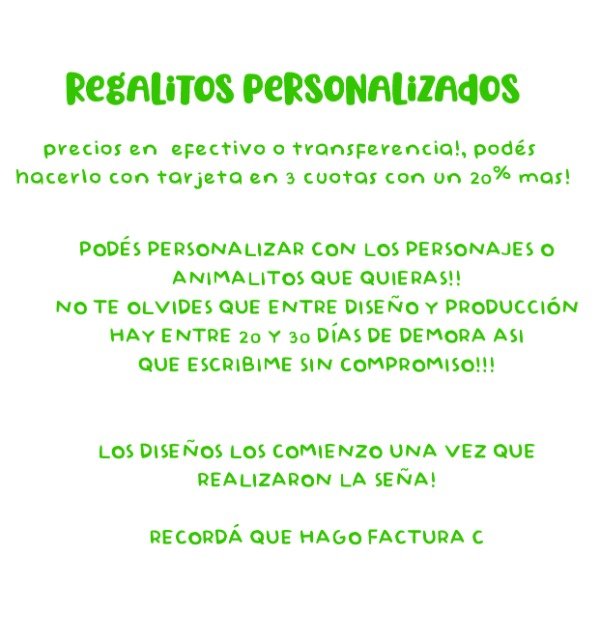 Producto - REGALITOS PERSONALIZADOS