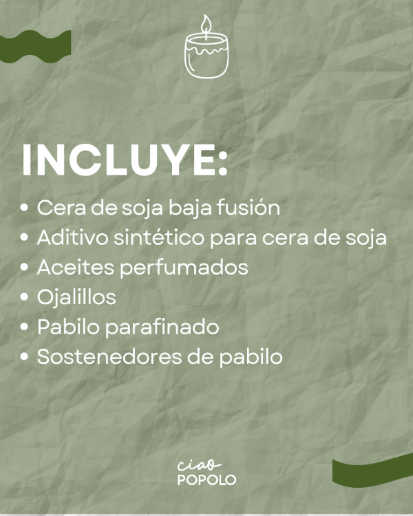 Producto - Kit inicial para hacer velas - 1