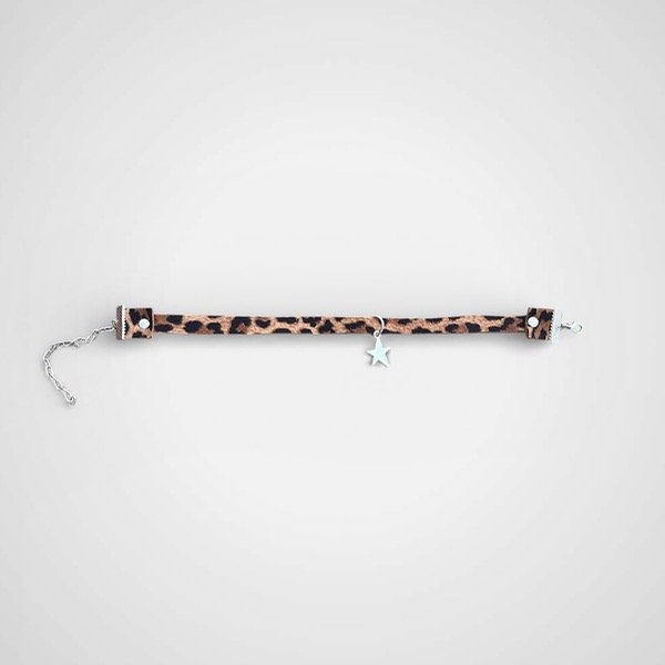 Producto - Choker Serena (cuero Print c/ dije)