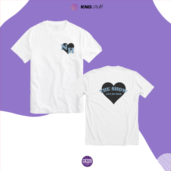 Remera the show heart - DTF