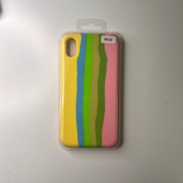 Producto - Funda silicona - XR arcoíris