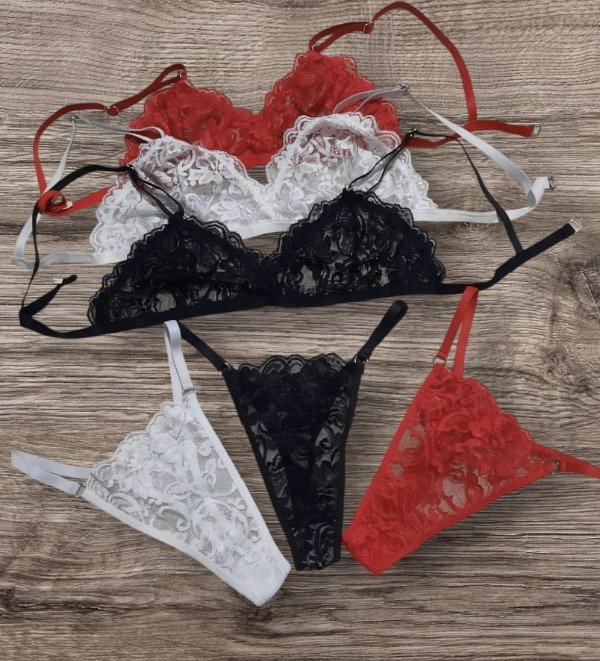 Producto - CONJUNTO BRALLET ENCAJE