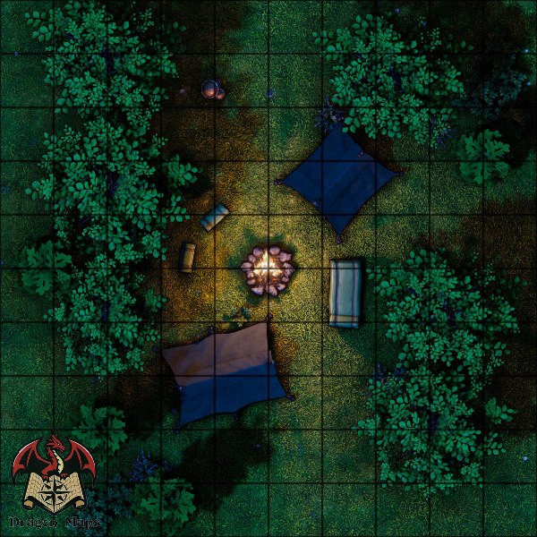 Producto - Campamento en bosque - NOCHE