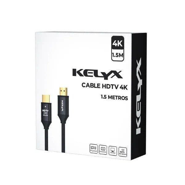 Producto - Cable Kelyx HDMI 4K - 1.5 metros - 0