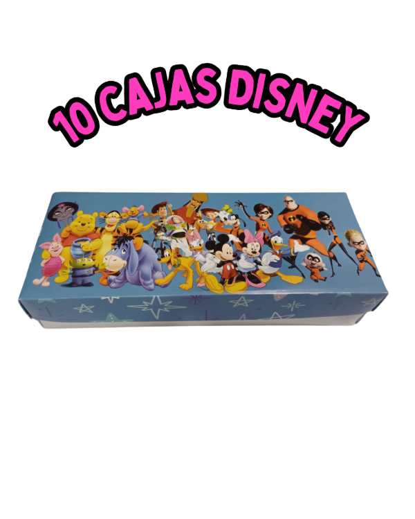 Producto - Cajas Para Medias Edicion Disney (5 pares) x10 uds
