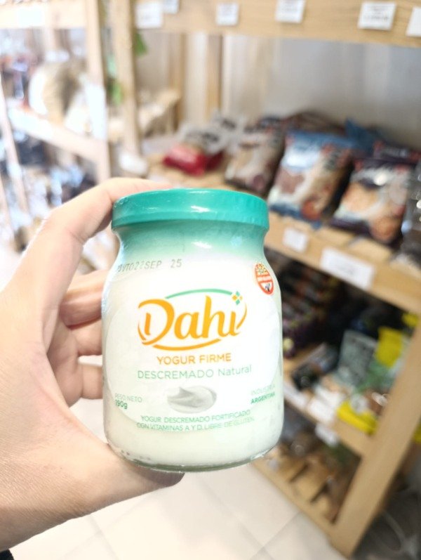 Producto - Dahi natural firme descremado 190gr