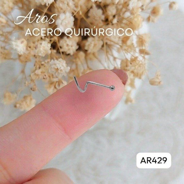 Producto - Piercing nariz varios colores y diseños - 7