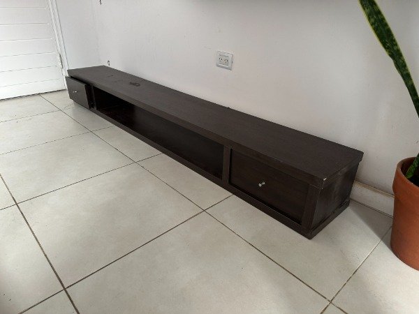 Producto - RACK TV COLGANTE PARA TV 180x30x25 #11692