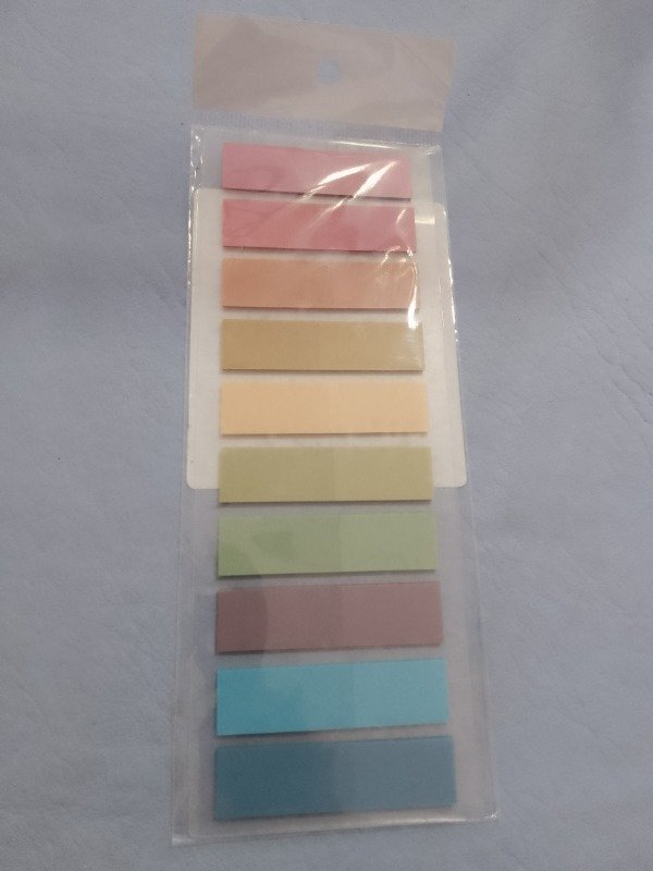 Producto - Notas adhesivas. 10 colores. 200 notas
