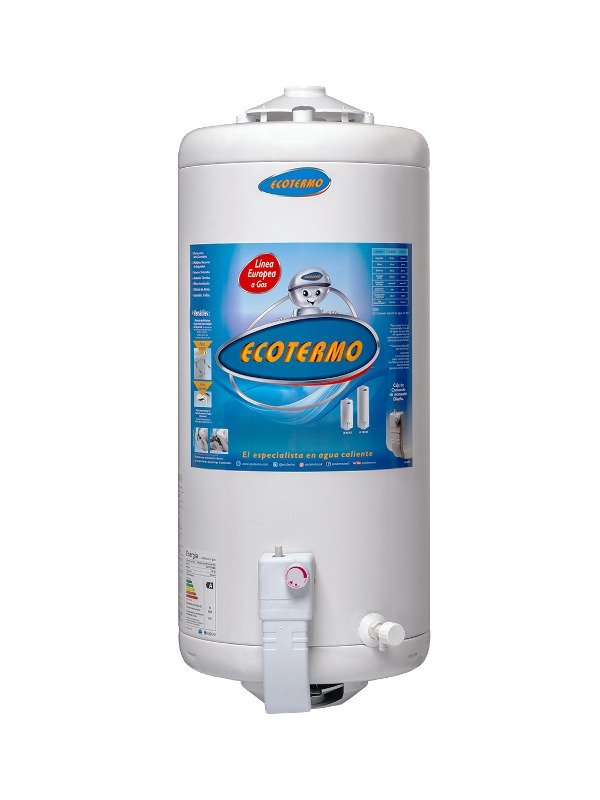 Producto - Termotanque a gas de 80 l. Ecotermo c/sup