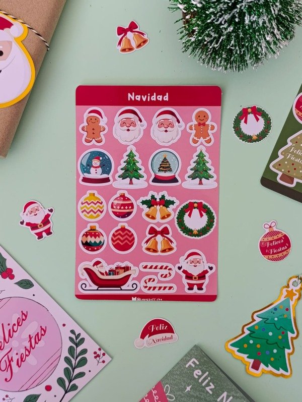 Producto - Stickers Navidad 2