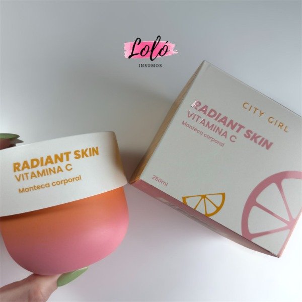 Producto - Manteca Corporal Hidratante e Iluminadora 250ml - City Girl