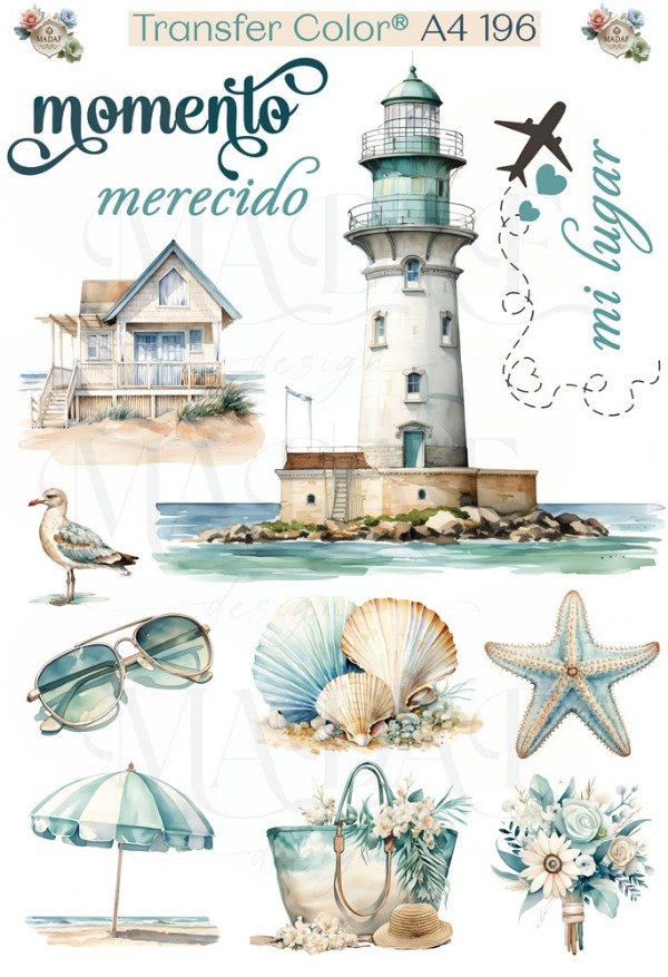 Producto - TRANSFER COLOR A4 196