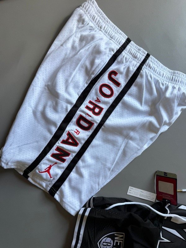 Producto - Short Jordan Blanco bordado Art-2578