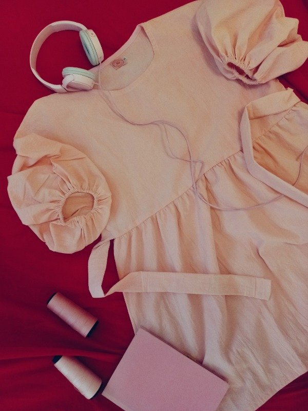 Producto - Vestido Georgina Rosa - EN STOCK