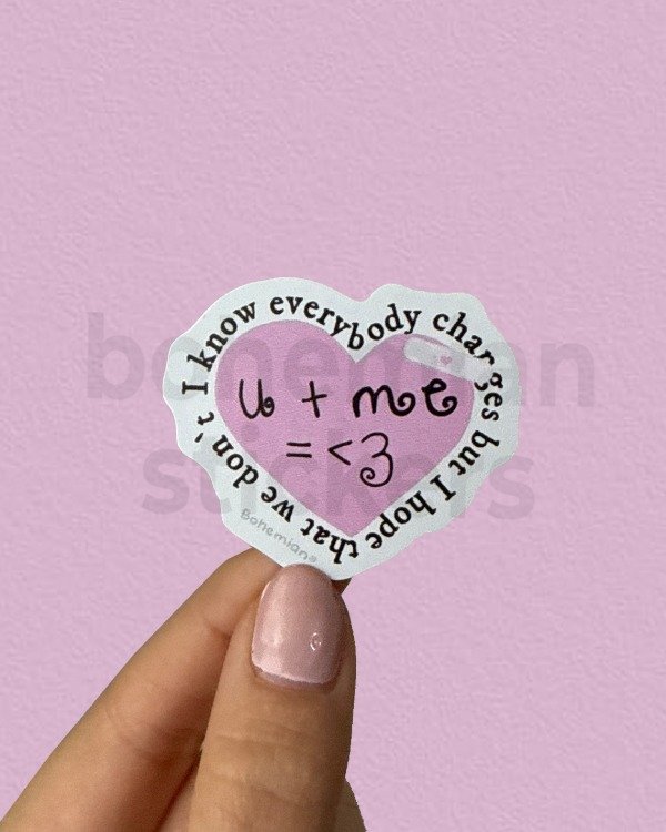 Producto - U + ME - Sticker Individual de Olivia Rodrigo